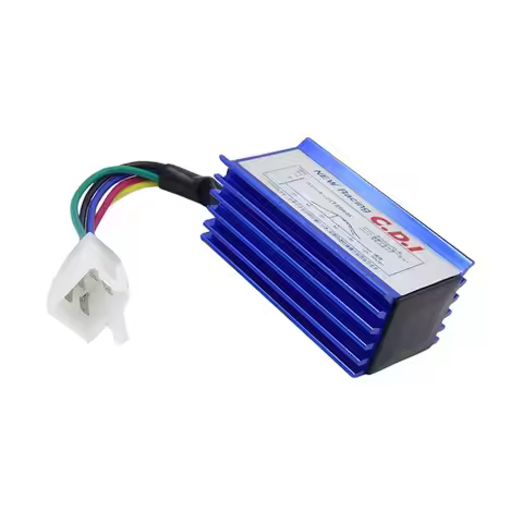 High Performance Aluminum Alloy 5 Pin AC Racing Ignition CDI Assembly For GY6 50 70 90 110 125CC Hon