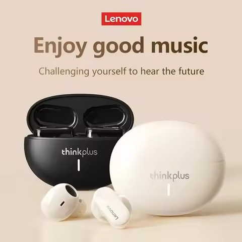 Original Lenovo LP19 Bluetooth 5.1 Earphones TWS Sports Headphones Wireless In-Ear Earbuds Dual HD M
