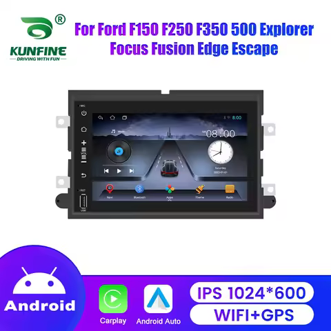 7" 2Din Android Auto Radio Stereo GPS Carplay Multimedia Video Car Radio For Ford Fusion Mustang Exp