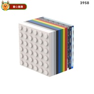 Compatible with Lego 3958 6x6 Basic Version High-Quality Parts MOC Toy DIY Assembly Toy Educational 
