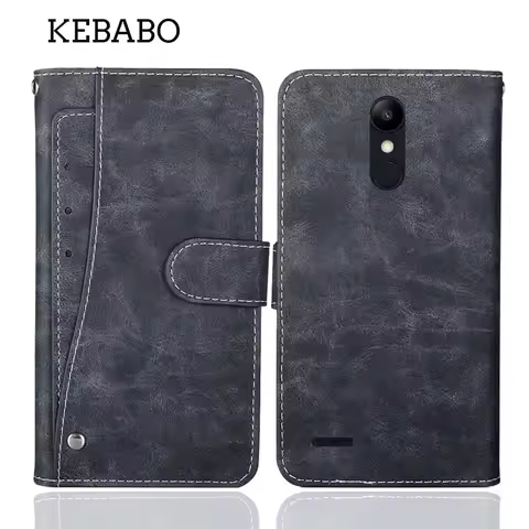 Leather Wallet For LG K9 K9 TV Case Flip Luxury Card Slots Cover Phone Protective Book Style Bags