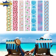 TOPSTORED 1/8Pcs Towel Bands, Windproof Durable Sunbed Strap,  Colorful Bed Sheet Storage Belt High 
