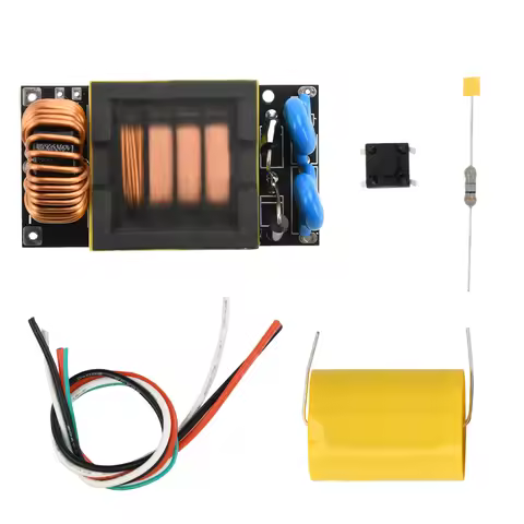 DC 3.7V To 4kV High-voltage Generator Diy Electric Mosquito Swatter Circuit Board 60W Over Temperatu