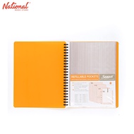 Seagull Clearbook Refillable 9423 Short 20Sheets 23Holes Orange
