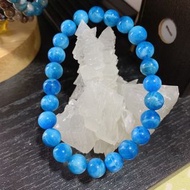 藍色磷灰石手串 8mm