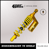 SHOCKBREAKER FASTBIKE SINGLE TABUNG MATIC 310/330MM UNIVERSAL 72
