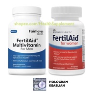 Suplemen Untuk Sperma + Penyubur Wanita: Fertilaid For Men + Fertilaid For Women Asli 05