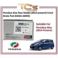 Perodua Alza New Model (2013-present) Front Brake Pads (04465-46R02)
