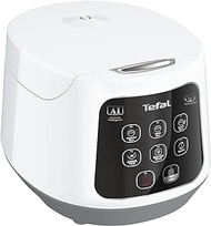 Tefal Easy Compact Fuzzy Logic Rice Cooker 1L RK7301, White