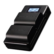 LCD Dual USB Battery Charger for LP-E6 LP E6 LPE6 Camera Battery Pack Canon 5D Mark II III 7D 60D EO
