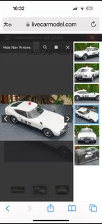 triple 9 police car 1/18 日本警車 Toyota 2000GT