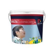 สีน้ำทาภายใน DELTA CLEAN&CARE #00 BASE D ด้าน 2.5 แกลลอน (1179289)