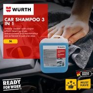 Wurth Car Shampoo 3 in 1 5L l Car Shampoo 3 in 1 l 三合一洗车液