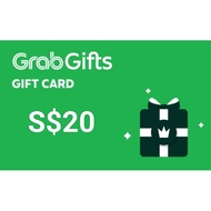 GrabGifts $20 Voucher for Grab food, Grab transport