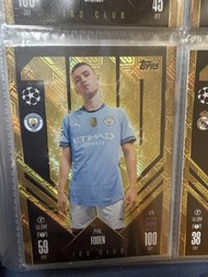 Topps Phil Foden 100 Club Football Card