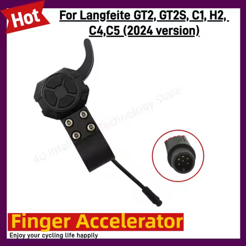 LANGFEITE C1 C2 C4 C5 H2 GT2S GT2 RS Electric Scooter Thumb Throttle Finger Accelerator Replacement