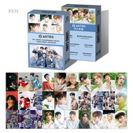 30Pcs/Box Kpop BTS Enhypen GOT7 Aespa Monsta X ASTRO TXT Photocards Lomo Card Small Card Postcard Fans Gift