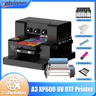 Must-Have A3 Uv Printer For Epson Xp600 Uv Flatbed Printer Uv Dtf Printer For Bottle Acrylic Uv Prin
