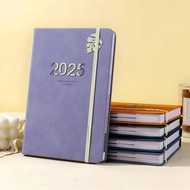 English 2025 Schedule Planner Notepad 12 Months 2025 A5 Agenda Notebook Time Organizer Academic Week