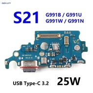 USB Charger Type-C 25W Dock Connector Charging Port Dock Flex Cable For Samsung Galaxy S21 5G G991 G