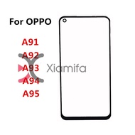 Front Screen For OPPO A91 A92 A93 A94 A95 4G LCD Display Touch Panel Front Glass Repair Parts