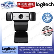 Logitech Webcam C930e  for Business 960-000976, Advanced 1080p business webcam with H.264 support (3-Yrs SG Wty)
