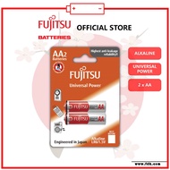Fujitsu Alkaline Battery Universal Power AA (2 Cells) - LR6(2B)FU-A/W-F1