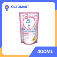 MY BABY Sabun Mandi Cair Bayi 400ML Mybaby Hair and Body Wash 400 ML