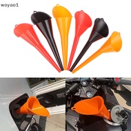[woyao1] Motorcycle Car Long Mouth Funnel Portable Refueling Tool for Gas Refueling s Engine Oil Coolant Water Car Acessories [my]