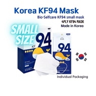 Bio-Selfcare KF94 mask kids 50pcs (small size) BFE>99.9% made in korea for kids for adults with very