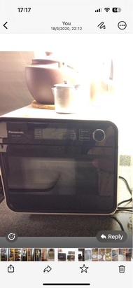 六成新Panasonic steam Oven樂聲牌坐枱食蒸焗爐