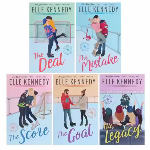 1 book Off Campus vol.1/2/3/4/5 by Elle Kennedy The Deal/The Mistake/The Score/The Goal/The Legacy/ 
