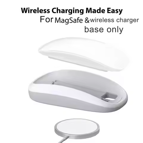 Mouse Base For Apple Magic Mouse 2 Charging Base Ergonomic for MAGSAFE Wireless Charging Pad Shell I