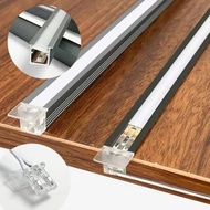 10mm x 10mm led casing with led strip cabinet lighting solder free display cabinet downlight 3k 4k 6