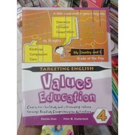 Targeting English Values Education 4.