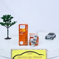 Philips H1 12 Volt 100 Watt 12454RAC1 Halogen Bulb for Car and Motorcycle Original Headlamp