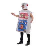 Halloween Adult Robot Sponge Costume Alien Lego Funny Party Costume Fun Costume