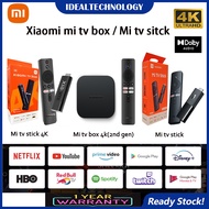 [24 Hours ship out]Original Xiaomi Mi Box S 2nd GEN 4K HDR Smart TV Box/ Media Player / Global Versi