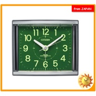 RHYTHM CITIZEN Alarm Clock, electric wave clock, analog, easy to read, light collecting dial, gray CITIZEN Zeal R434 4RL434-008 [Direct from Japan]