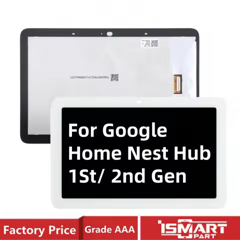 For Google Home Nest Hub 1st Gen / 2nd Generation LCD Display Touch Screen Digitizer Assembly Replac