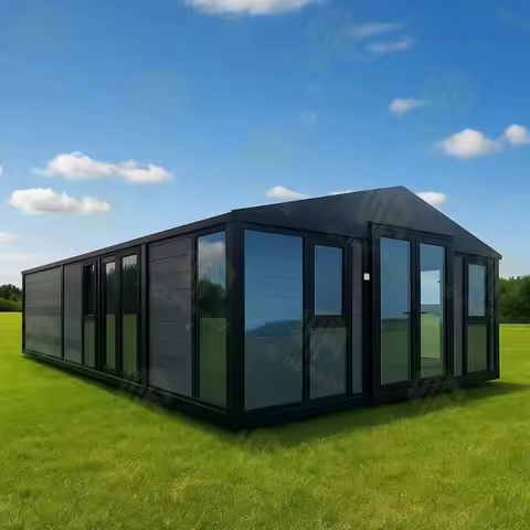Factory Direct Supply Modular House Australia Tiny Home Prefab Steel 2 Bedroom Expandable Container 
