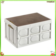 BEST4U 30/56L Foldable Stackable Collapsible Storage Box with Lid | Car Trunk Bin | Outdoor Containe
