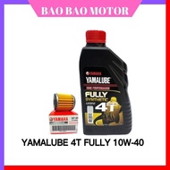 YAMALUBE YAMAHA FULLY SYNTHETIC 4T 10W40 10W-40 OIL FILTER Y15 LC135 EX5 DREAM RS150 RSX150 SYM VF3i