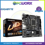Gigabyte GA-H610M-H V2 DDR4 LGA1700 m-ATX | PCIe 4.0* Design, Gen3 x4 M.2 Intel Gaming Motherboard