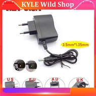 KYLE Wild Shop Power Adapter AC To DC 4.2V 0.5A 500ma 3.7V 18650 Battery Torch Headlight Charging Supply 3.5mmx1.35mm Plug Charger