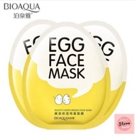 BIOAQUA EGG FACE MASK / FACE MASK / EGG MASK / EGG MASK