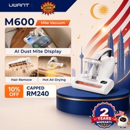 UWANT M600 Mattress Vacuum Cleaner | UV & Ultrasonic Anti-Mite Cleaning, 65°C Hot Air Drying, Deep M