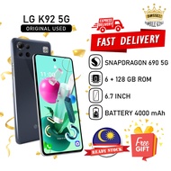 [READY STOCK MSIA] LG K92 5G K920 RAM 6GB 128GB STORAGE SNAPDRAGON 690 5G Used Condition Look New