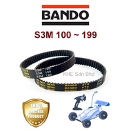 RC Car Belt S3M 144 150 159 162 171 174 177 180 186 189 192 195 Bando Timing Belt (made in Japan)