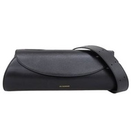 近期全新 Jil Sander K-PALMELLATO LUX CANNOLO SM 女士單肩包，黑色